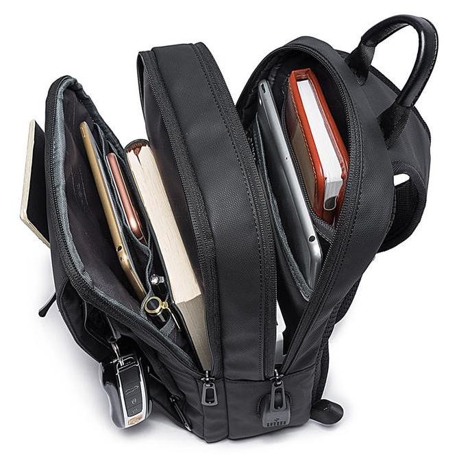 Tas Selempang Pria Bg22002 Tas Selempang Bange Sling Bag Cowok Ipad 9.7 Usb