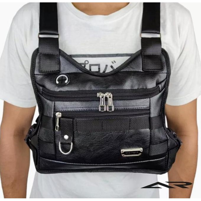 Sale Waistbag Tas Selempang Dada Pria Polo Amstar Chestbag Series Uss 1.1 Tactical Slingbag Sporty O