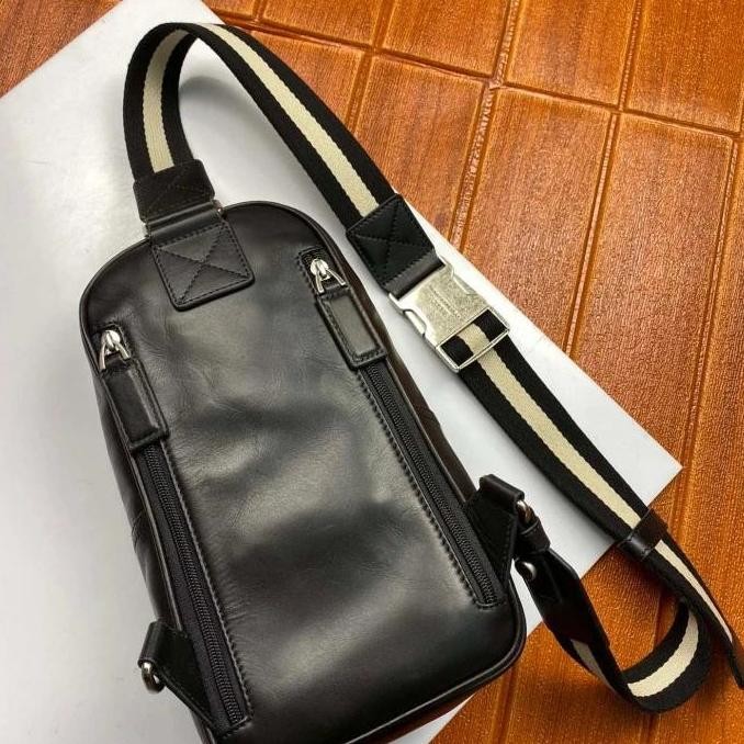 Tas Selempang Minimalis Bally Slingbag Leather Thoma Bag Authentic