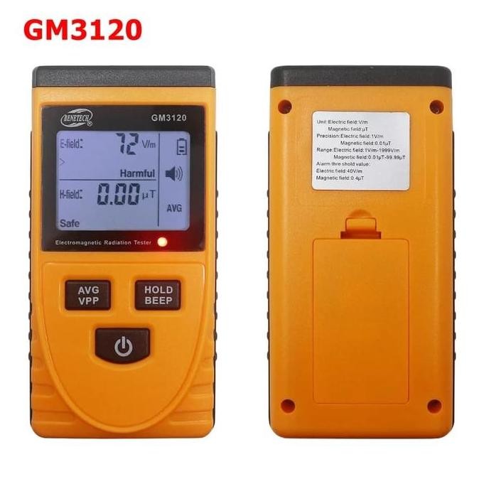 Detektor Radiasi Elektromagnetik Digital Detector Meter Dosimeter Test