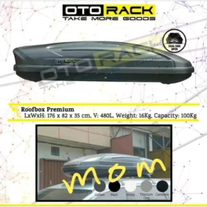 Ready Roof Box / Roofbox Otorack Premium Series Otoproject 480L