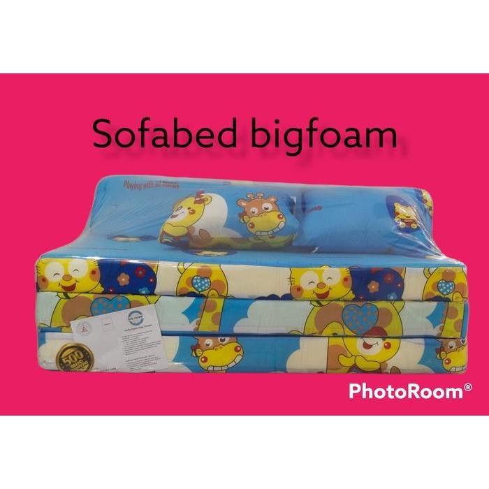 Kasur Busa Lipat 3 Bigfoam (Sofabed Anak) Termurah Best Quality 100% Original