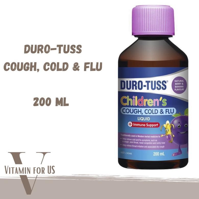 Duro Tuss Cough Cold Flu Obat Batuk Pilek Anak