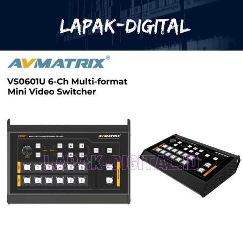AVMatrix VS0601U 6-Ch Multi-format Mini Video Switcher