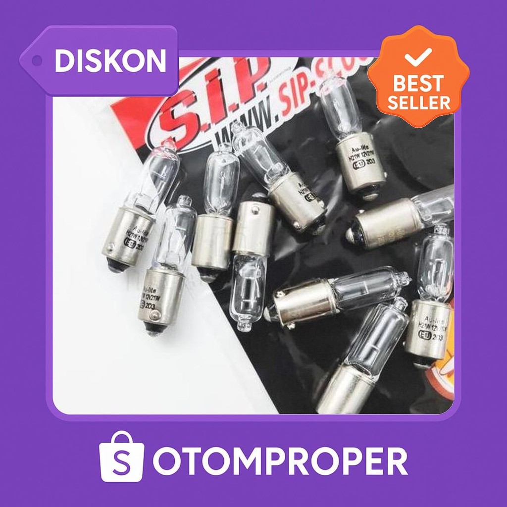 Bohlam H21W Lampu Sein Stang Vespa Smallframe Largeframe