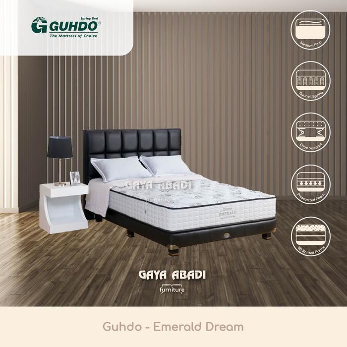 Springbed Guhdo Emerald Dream / Kasur Emerald Dream - Guhdo Springbed Terlaris Best Quality 100% Ori