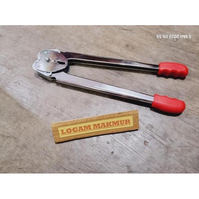 ALAT PENGIKAT MANUAL / MESIN PACKING TALI STRAPPING BAND (1 SET LENGKAP) - TEBAL ORIGINAL DAN TERPER