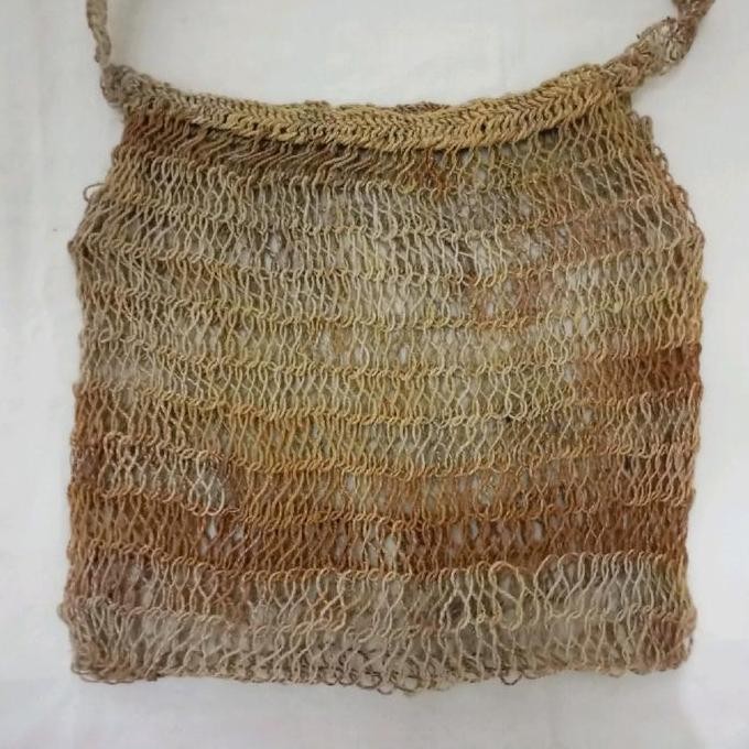 TAS NOKEN SERAT KAYU PAPUA ORIGINAL UKURAN SEDANG ORIGINAL DAN TERPERCAYA