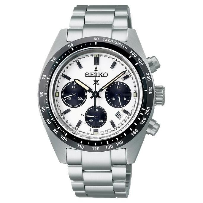 SEIKO PROSPEX SPEEDTIMER SSC813 SSC813P1 PANDA SOLAR CHRONOGRAPH ORIGINAL DAN TERPERCAYA