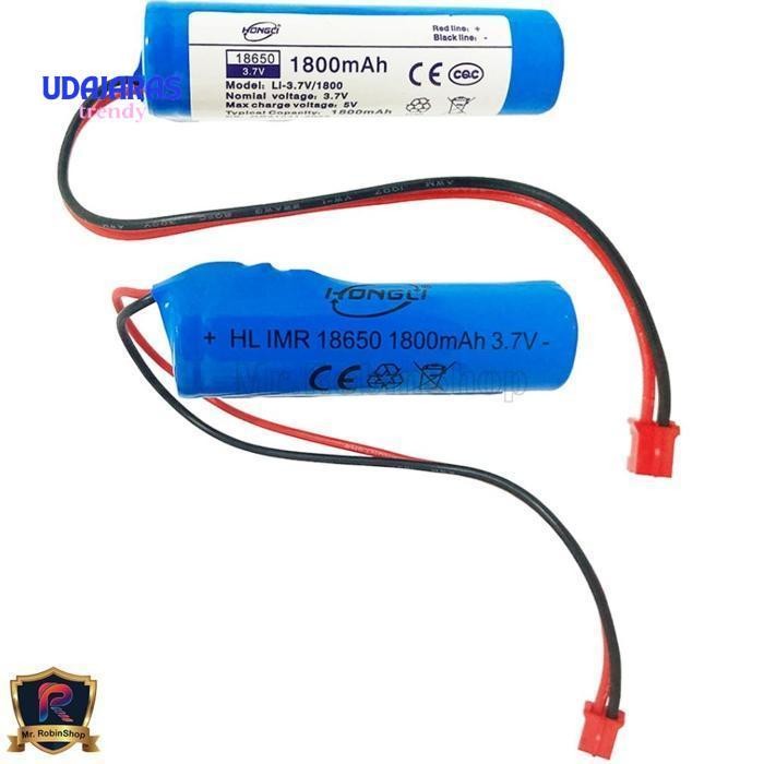 Promo Spesial gh-6 dfg-88 Baterai charge 18650 3.7V & 7.4V Sunpro Battery Li-on Rechargeable, Batera