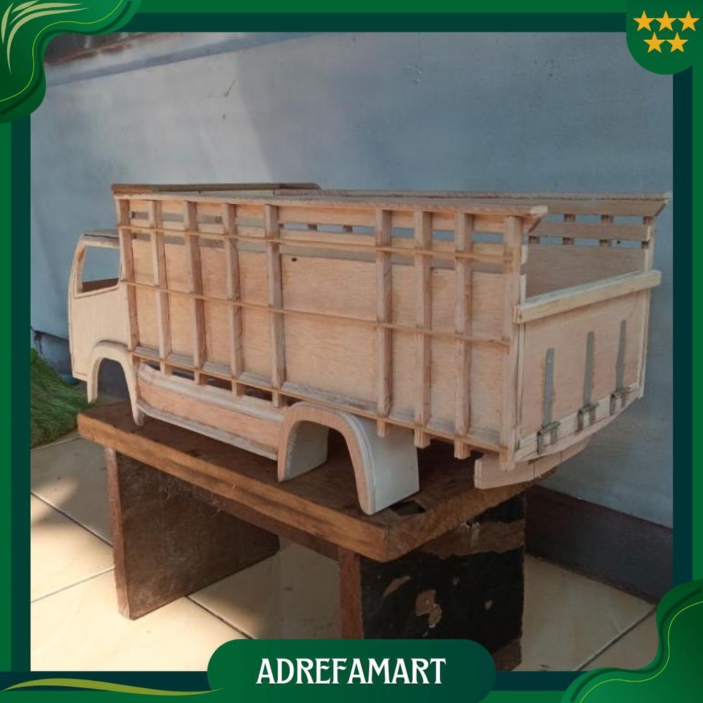 Miniatur Truk Oleng | Mentahan Miniatur Truk Oleng Skala 14 Canter Gratis Ongkir