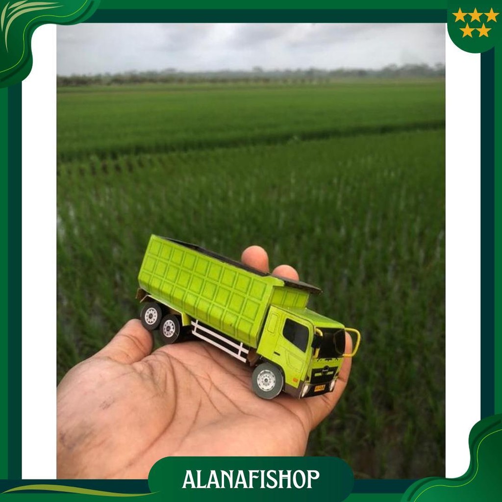 Miniatur Truk Dump Hino Gratis Ongkir