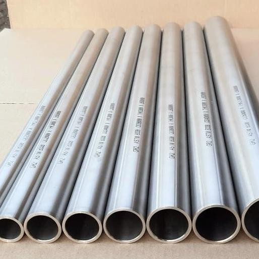 Pipa Titanium / Tabung Titan OD 38mm Grade 2 ASTM B338 New