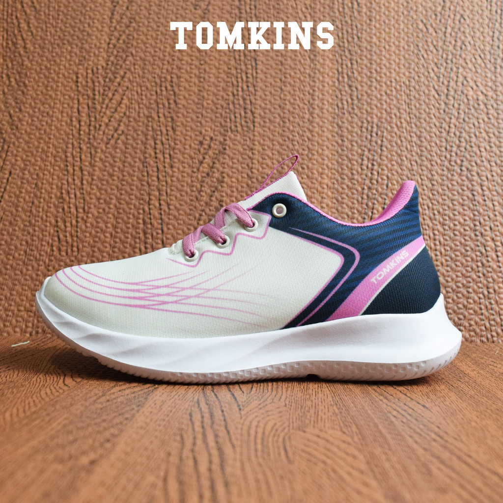 TOMKINS Andrea  - Putih Biru Sepatu Wanita