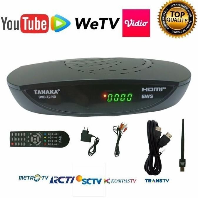 Promo Grosir Set Top Box Tv Digital Tanaka T2 New Produk Baru