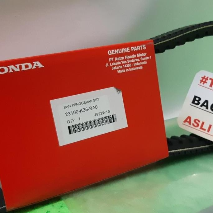 Van Belt V-Belt V Belt Set Roller Vario 150 Fi Esp Asli Original Honda