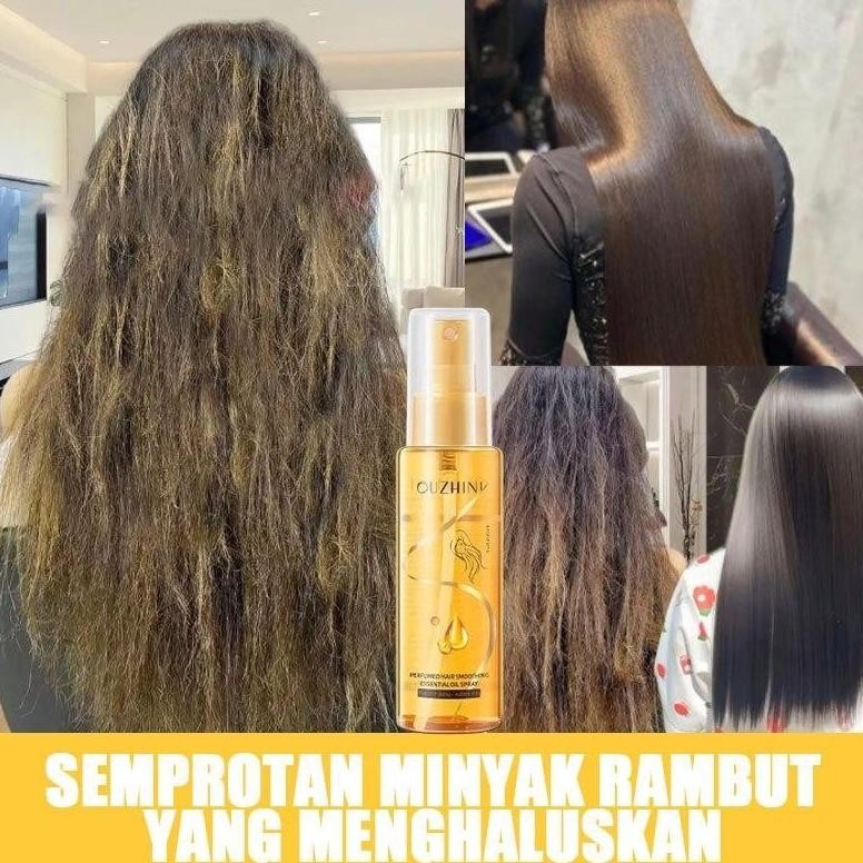 Rambut Kering Dan Rusak Rontok Dan Kering Hair Serum Rambut Hair Care Essential Oil Spray Rambut Ker