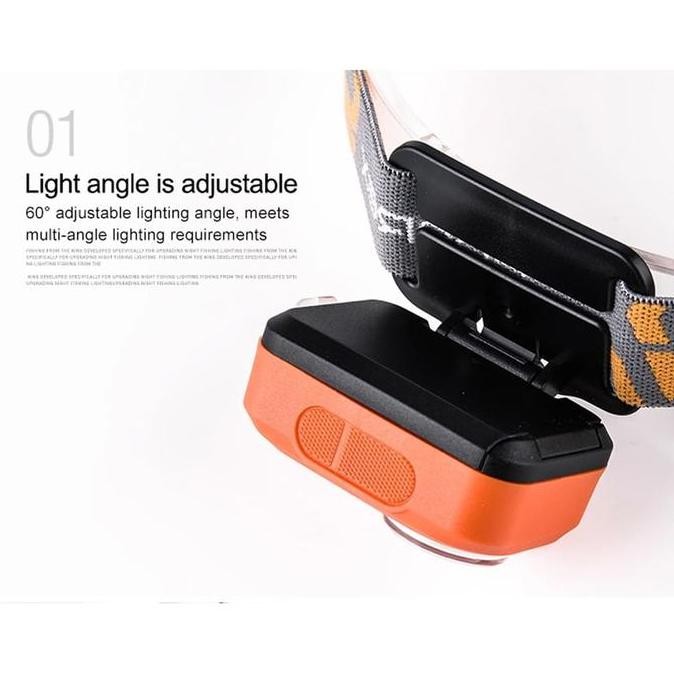 Sunrei Headlamp YOUDO 5 Orange