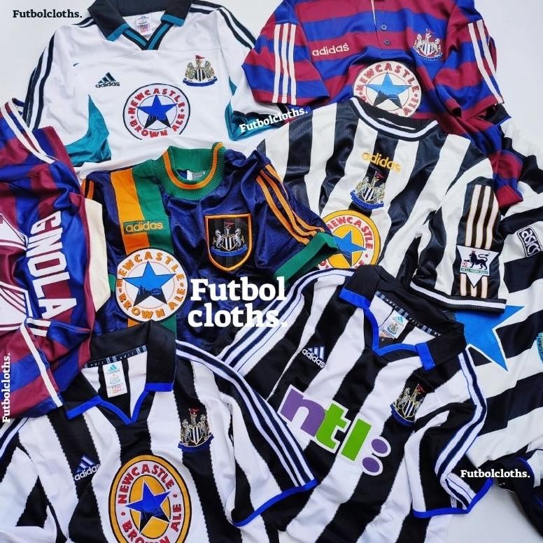 [ Retro ] Jersey Newcastle 1993, 1995, 1997, 1999