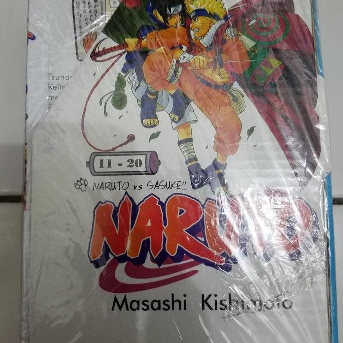 Komik Naruto Box Set Vol 1-60 Tersedia Lengkap Bebas Pilih