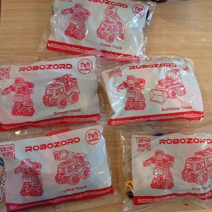 kidzu bento hokben toys robo zord full set 2025