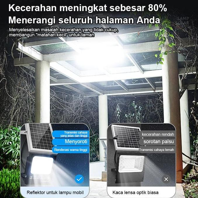 Philips 2000W Lampu Tenaga Surya Super Terang Lampu Surya Luar Ruangan, Lampu Surya, Lampu Taman Sur