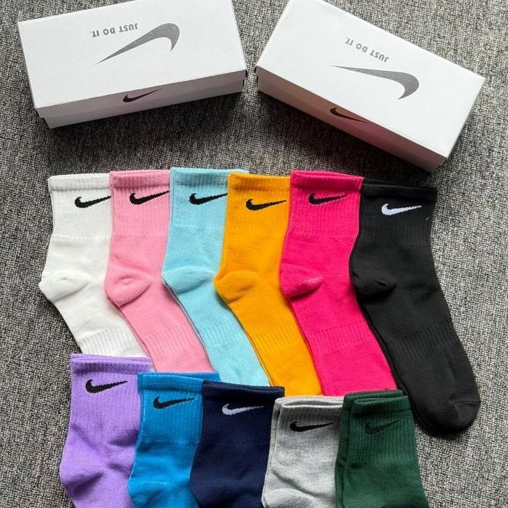 NIKE QUARTER SOCK/ KAOS KAKI NIKE / NIKE INDONESIA BNWB \ HARGA 1BOX 5PASANG