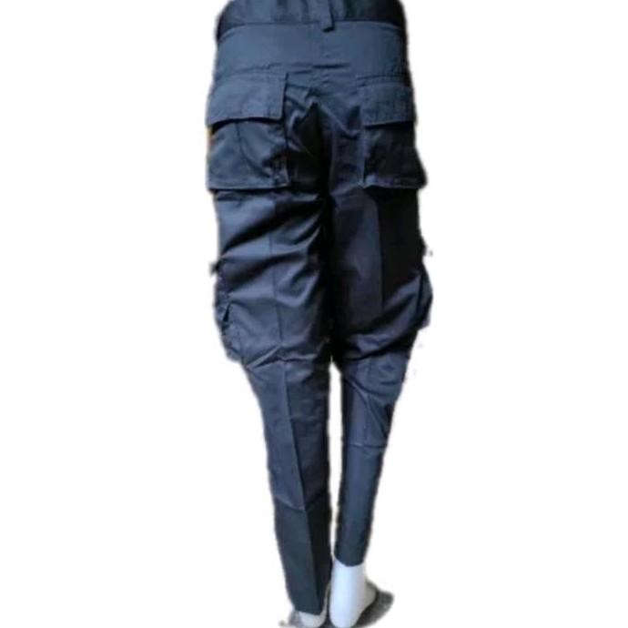 CELANA PANJANG HITAM GEMBOL PDL CARGO KAIN KATUN DRILL Pria Tebal Dewasa Kerja Nyaman paspampres PL