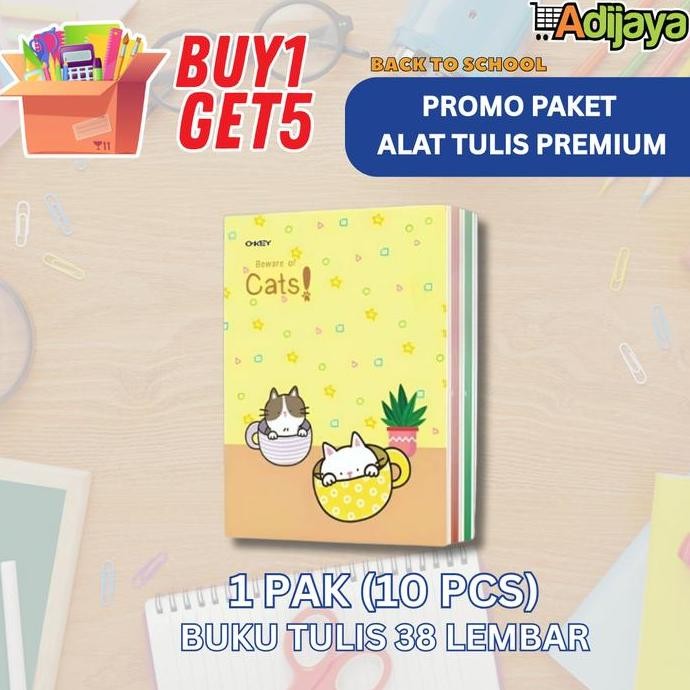 PAKET ALAT TULIS LENGKAP BELI 1 DAPAT 8 PAKET LENGKAP PERLENGKAPAN ANAK SEKOLAH SD SMP DAN SMA PENSI