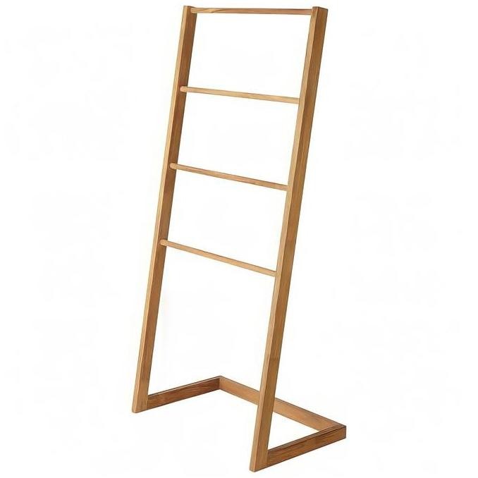 Rak Handuk Tangga Kayu Modern Minimalis / Stand Hanger Aeshtetic