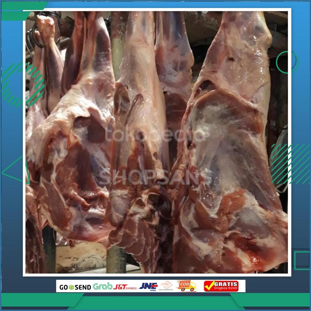 Daging Paha Kambing Muda Segar Fresh Grab