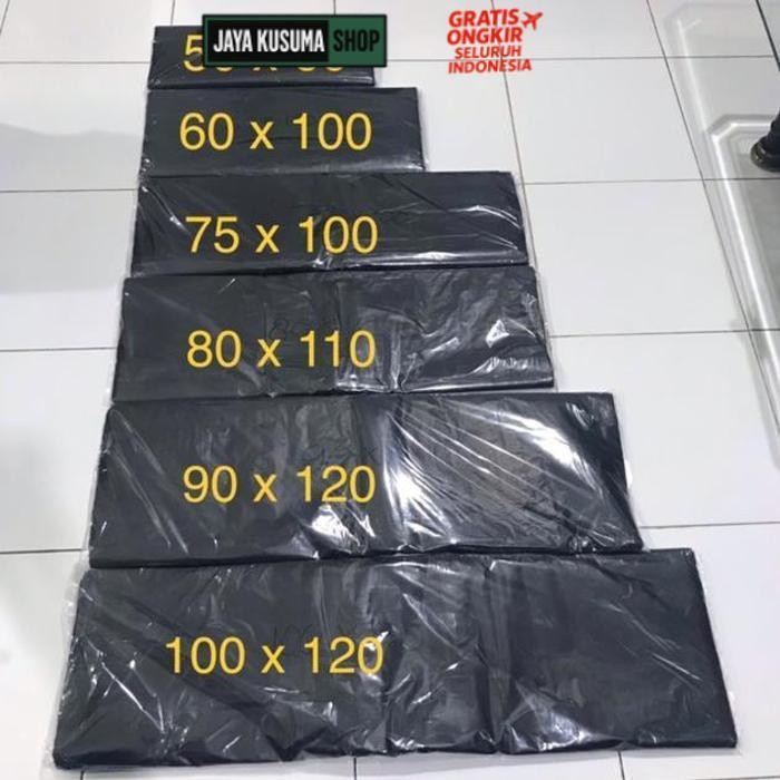 Promo Kresek Kantong Plastik Sampah Hitam Tebal Besar 90 X 120 Trash Bag Garbage Bag Jumbo Gratis On