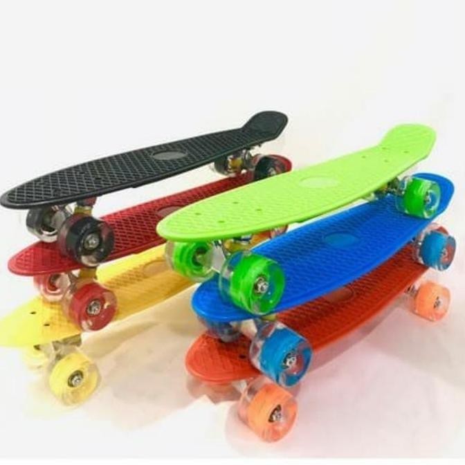 Penny Board Skateboard Fish Banana Board Penny Board Anak 22 Inch