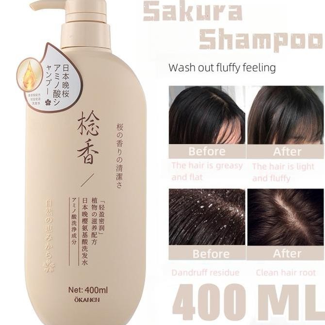 Japanese Shampoo Sakura Okanen Original Japan Ketombe Rontok