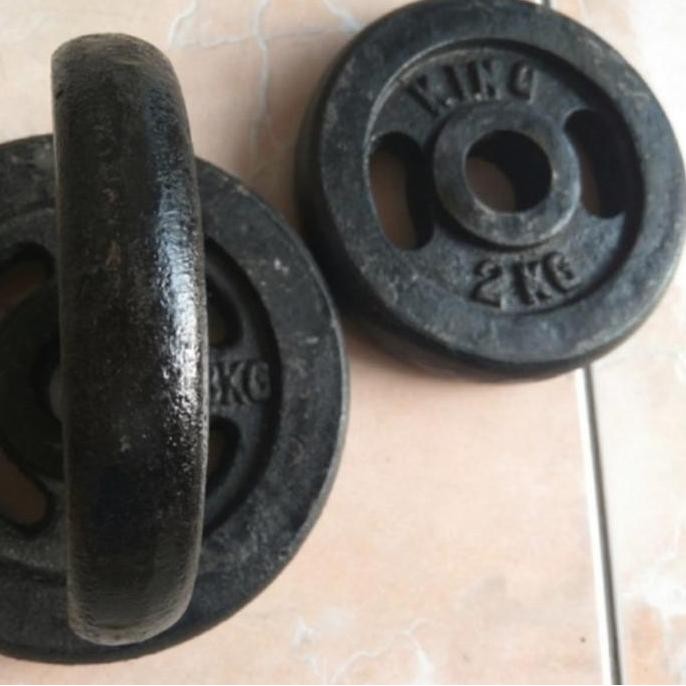barbel plate atau plate barbel 2 kg