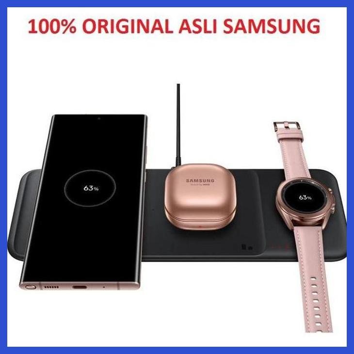 READY SAMSUNG WIRELESS CHARGER TRIO ORIGINAL GOOD QUALITY