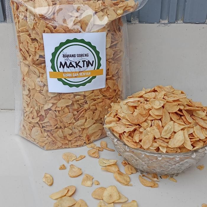 bawang putih goreng original 500 gr