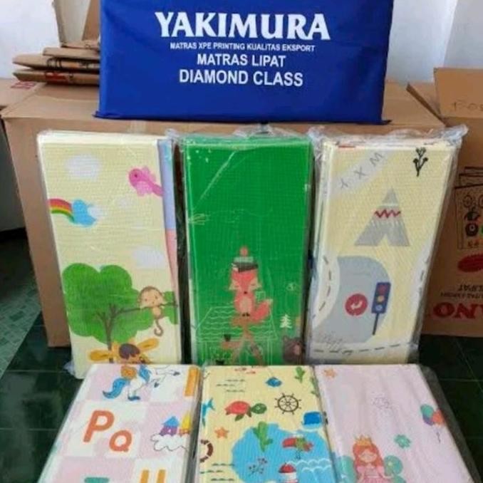Playmat Yakimura Playmat Lipat Karpet Playmat Bayi 180*200Cm