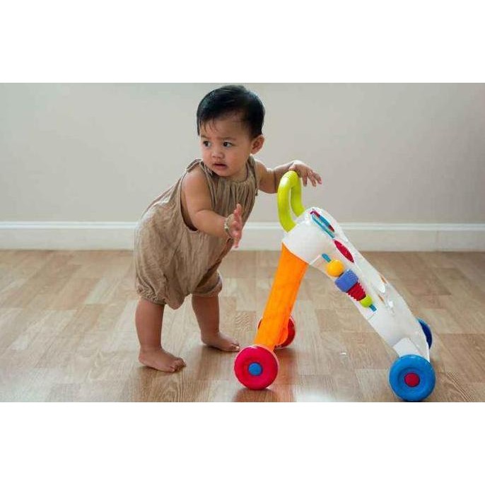 Baby Walker Gledekan Kereta Dorong Alat Bantu Latihan Jalan Anak Bayi