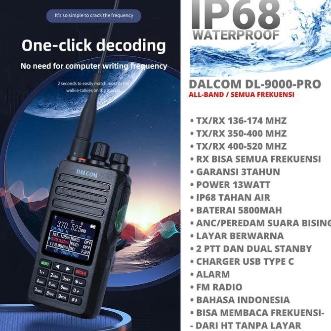 HT DALCOM JAPAN DL-9000 PRO 13W IP68