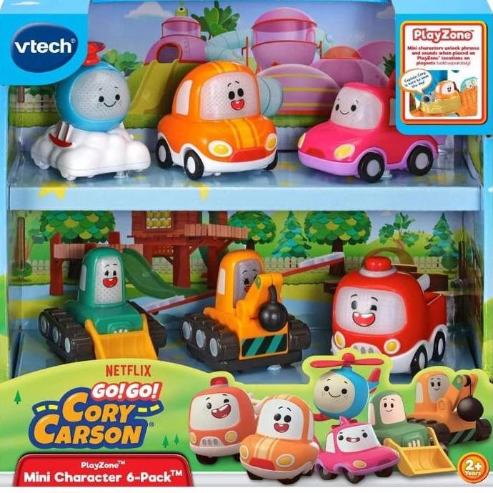 Vtech Go Go Cory Carson Playzone Mini Character 6 Pack