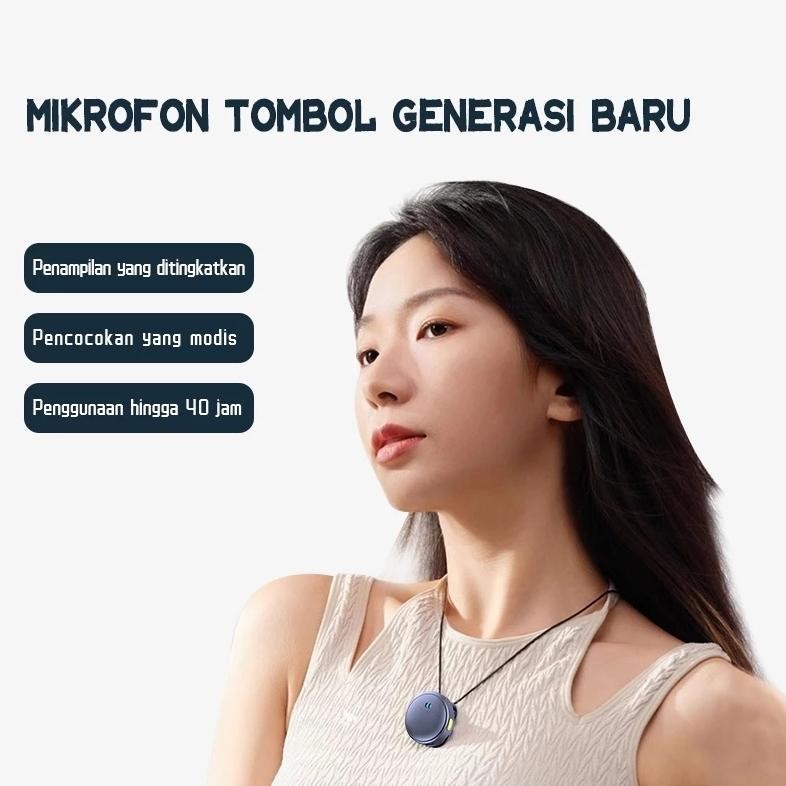 Special Ecore A30 Mic Wireless Clip on 2.4GHz Mikrofon Bluetooth Lavalier Mic Portabel Audio Video p