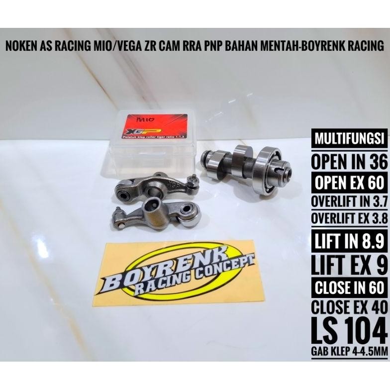 Promo NOKEN AS RACING MIO VEGA ZR JUPITER Z ROBOT ROLLER PNP 130CC/150CC/200CC-BOYRENK COD