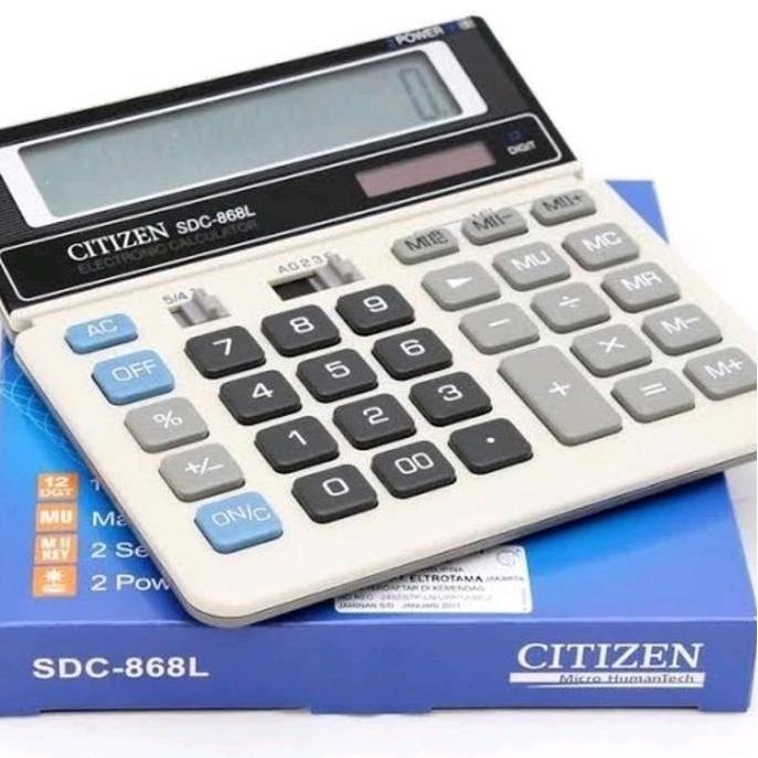 Kalkulator Citizen SDC 868L -kalkulator 868L