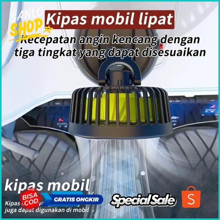 Promo Xtra Okk-1520 Kipas Angin Mobil 24 Volt/12 Volt Terbaru Untuk Truk/Kipas Angin Portable Mobil 