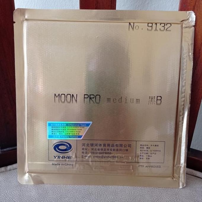 Karet Tenis Meja Yinhe Moon Pro Medium Dan Soft