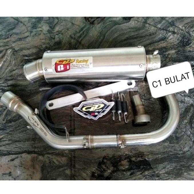 Knalpot Cld Racing Type C1 Mio/Mio J/Mio M3/Nouvo/Beat/Scoopy/Genio