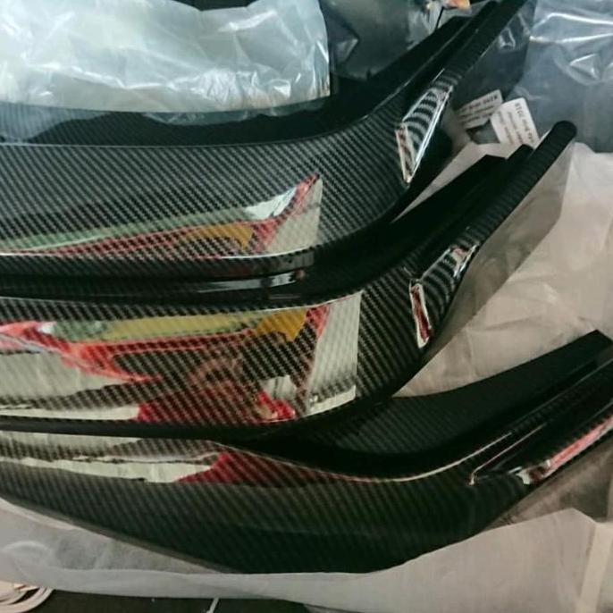 Front Lips Bumper Depan Carbon Otoproject All New Brio 2022 up