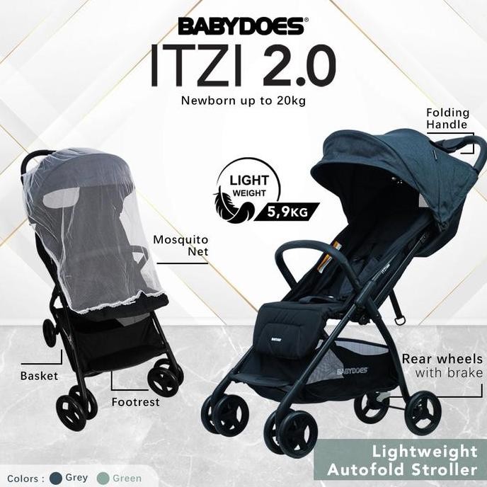 Stroller Cabin Size Cocolatte Itzi / Kereta Dorong Bayi