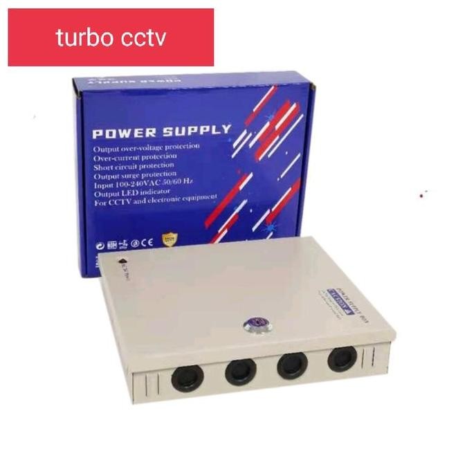 Power Supply Box Polos Murni 10 Ampere